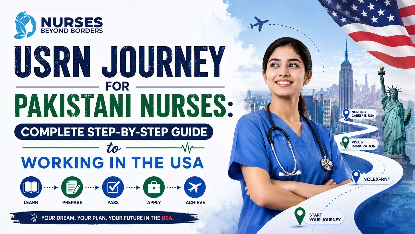 USRN Journey for Pakistani Nurses: Complete Step-by-Step Guide to Working in the USA