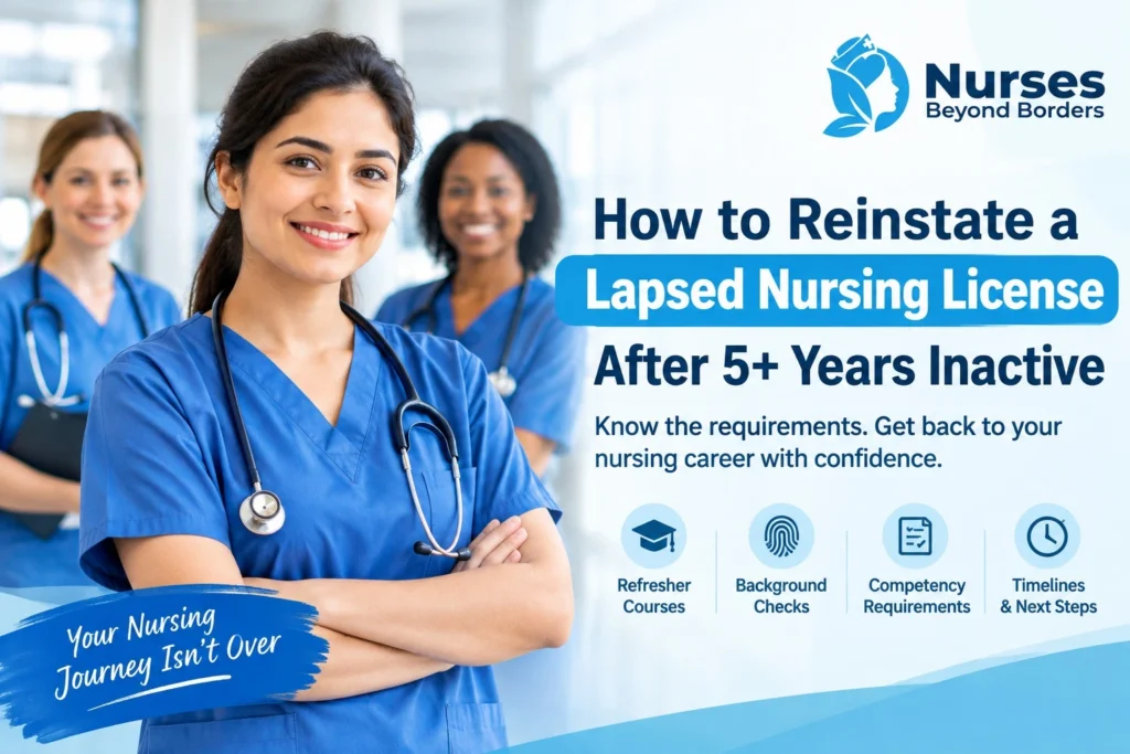 How to Reinstate a Lapsed Nursing License After 5+ Years Inactive